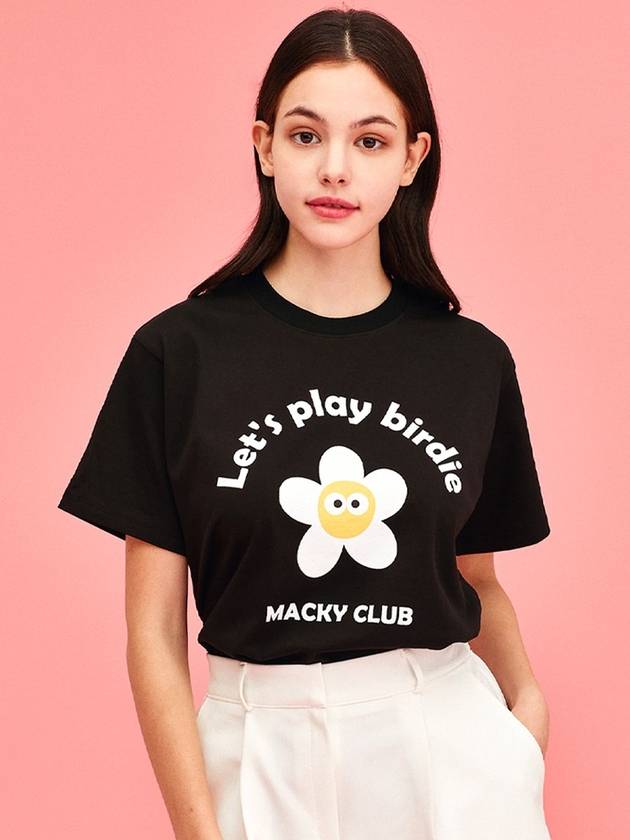 Play Buddy Short Sleeve T-Shirt Black MCSS24HT6BK - MACKY - BALAAN 1