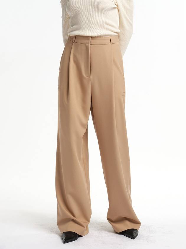 ONE TUCK TROUSERS_3colors - MAGJAY - BALAAN 1