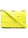 Intrecciato Cassette Cross Bag Acid Kiwi - BOTTEGA VENETA - BALAAN 3