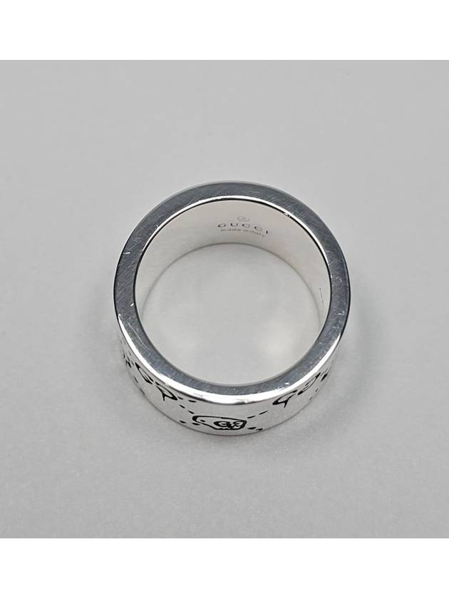 Ghost Silver Ring 11mm - GUCCI - BALAAN 6