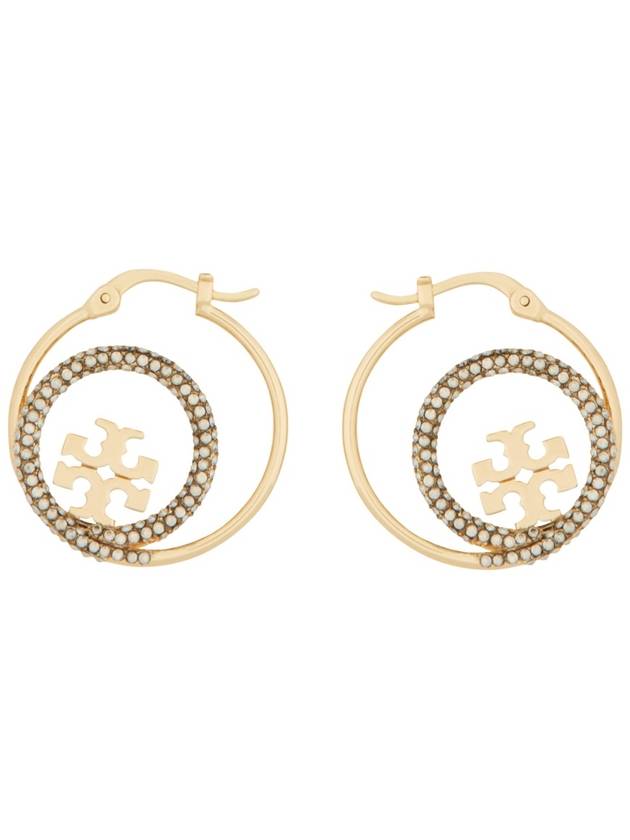 "MILLER" HOOP EARRINGS - TORY BURCH - BALAAN 1