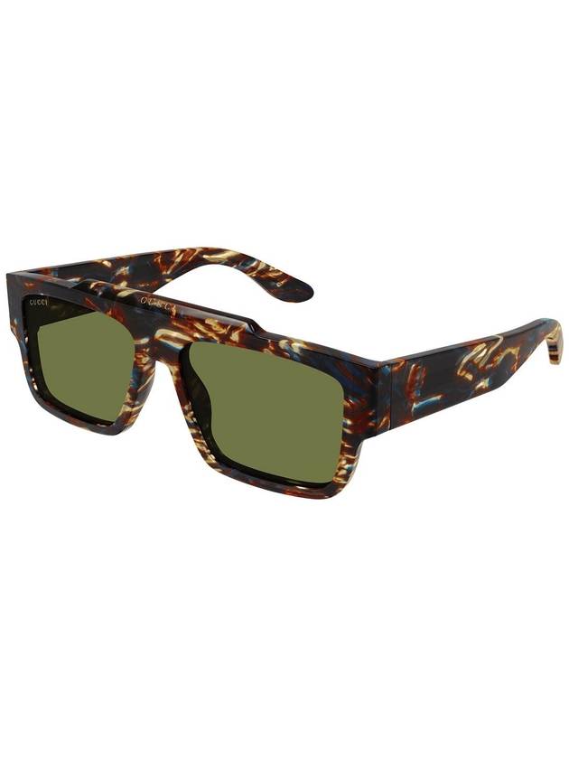 tortoiseshell effect square frame sunglasses GG1460S - GUCCI - BALAAN 3