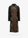 Reversible Check Motif Trench Coat Brown - BURBERRY - BALAAN 1