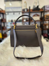 Daol Sangin Branch Trapeze Tote and Shoulder Bag Deep Gray Condition A - CELINE - BALAAN 2