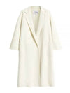 Ludmilla 2 Cashmere Single Coat White - MAX MARA - BALAAN 2