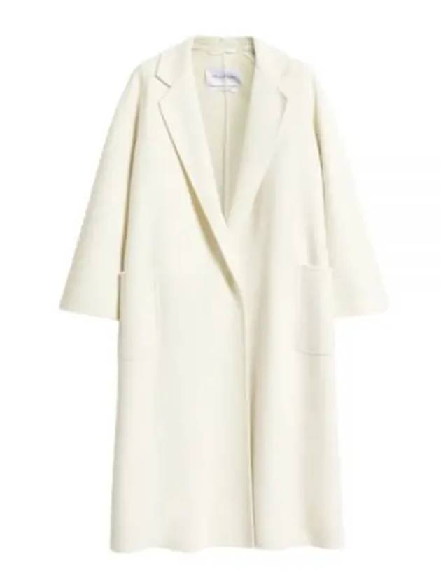 Ludmilla 2 Cashmere Single Coat White - MAX MARA - BALAAN 2