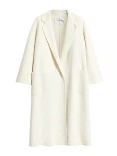 Ludmilla 2 Cashmere Single Coat White - MAX MARA - BALAAN 2