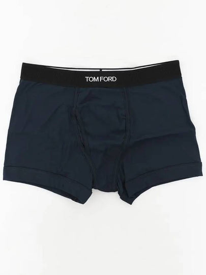 Men's Classic Fit Boxer Briefs Navy - TOM FORD - BALAAN 2