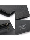 M30501 Black Taiga Leather Brazza Wallet Long - LOUIS VUITTON - BALAAN 7