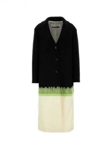 Contrast hem decoration single coat 271459 - JIL SANDER - BALAAN 1