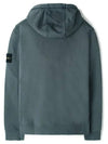 Signature Logo Patch Hoodie Grey - STONE ISLAND - BALAAN 3