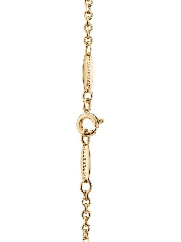 Tiffany Elsa Paredy open heart bracelet in yellow gold, 11 mm 60127653 - TIFFANY & CO. - BALAAN 3