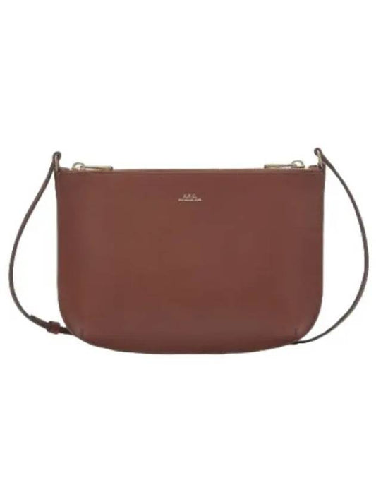 Sarah shoulder bag brown - A.P.C. - BALAAN 1