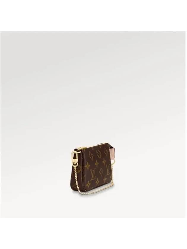 Monogram Mini Pochette Shoulder Bag Brown - LOUIS VUITTON - BALAAN 4