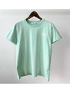 Mini Handwriting Classic Short Sleeve T-Shirt Mist Green - MAISON KITSUNE - BALAAN 2