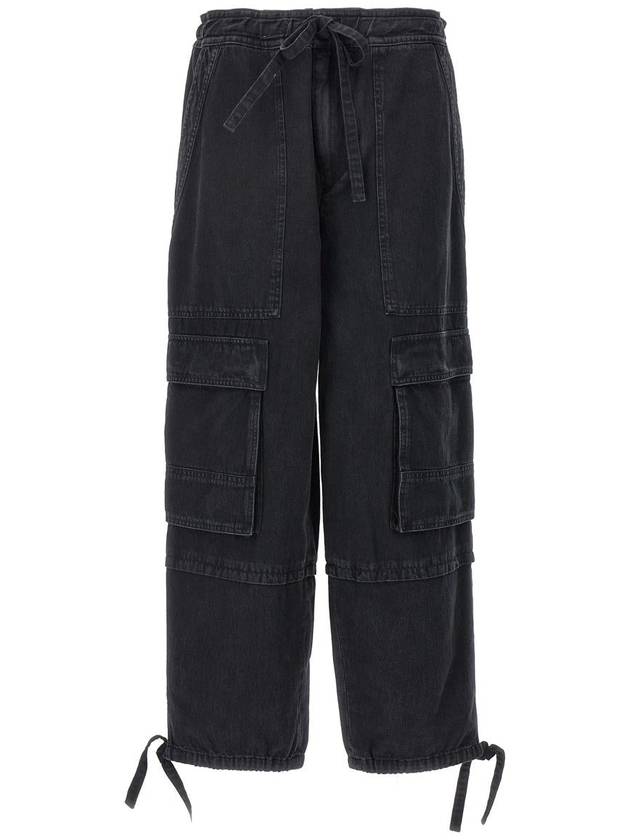 Straight Pants PA0278FAB1H04E 01BK Black - ISABEL MARANT ETOILE - BALAAN 2