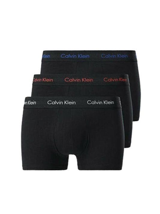 Underwear Low Rise Briefs 3 Pack Black - CALVIN KLEIN - BALAAN 1