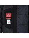 Lens Wappen Hooded Jacket Black - CP COMPANY - BALAAN 8