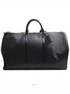 Black Epi Keepall 50 Travel Bag - LOUIS VUITTON - BALAAN 1