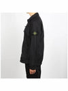 Garment Dyed Crinkle Reps Recycled Nylon Jacket Black - STONE ISLAND - BALAAN 5