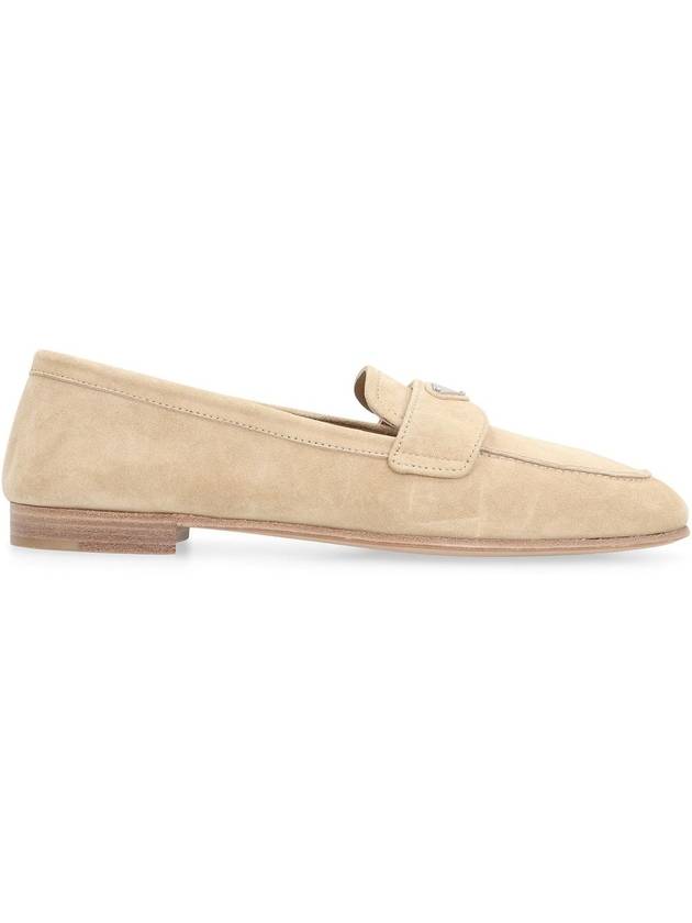 triangle logo suede loafers 1D468NF010103 - PRADA - BALAAN 3