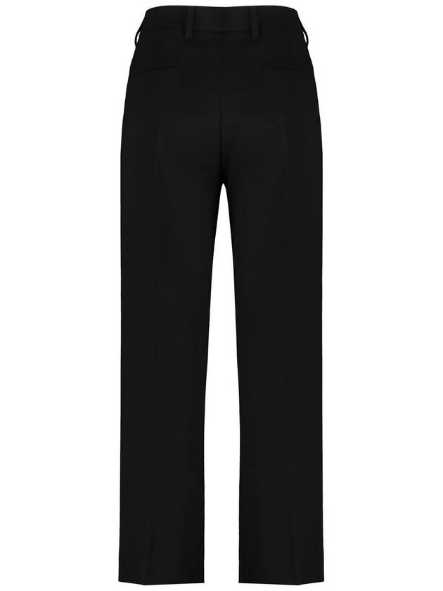 Prada Wool Cropped Trousers - PRADA - BALAAN 2