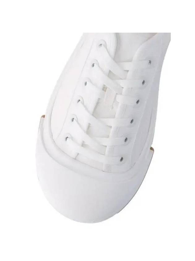 Vulcan Canvas Low Top Sneakers White - BOTTEGA VENETA - BALAAN 6