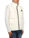 Logo Montreal Padded Vest White - MOOSE KNUCKLES - BALAAN 7