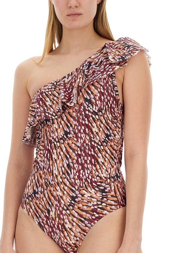 One Piece Swimsuit MB0001FBB1P01I 40RY Burgundy - ISABEL MARANT - BALAAN 3