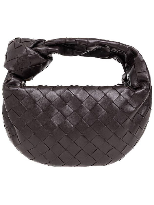 Jodie Intrecciato Small Tote Bag Brown - BOTTEGA VENETA - BALAAN 1