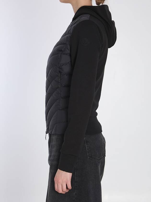 Diagonal-Quilted Sweatshirt - MONCLER - BALAAN 3