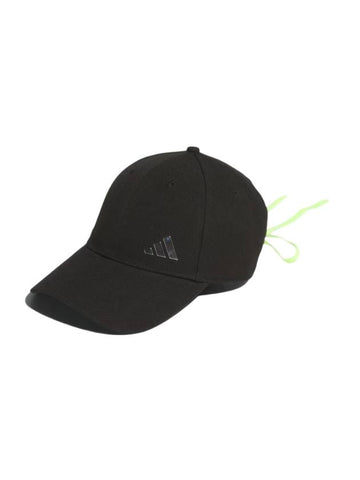 Logo Ribbon Ball Cap Black - ADIDAS - BALAAN 1