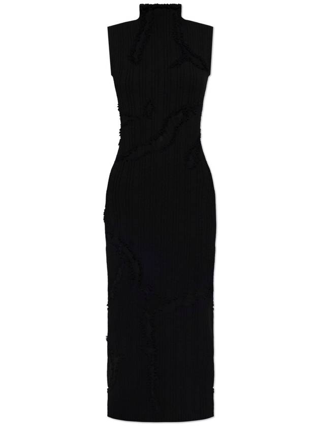 Alexander McQueen Wool Dress, Women's, Black - ALEXANDER MCQUEEN - BALAAN 1