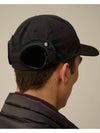 Chrome R Goggle Ball Cap Black - CP COMPANY - BALAAN 7