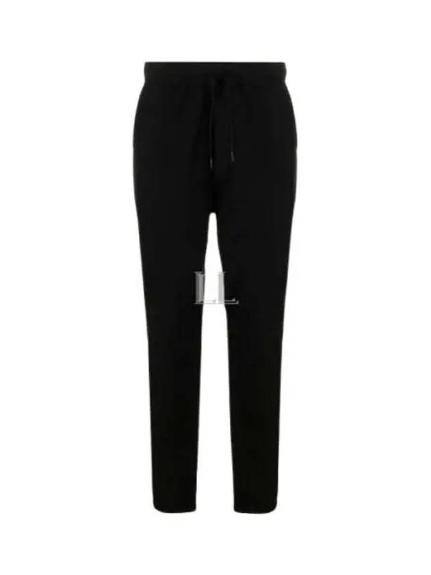 Metropolis Stretch Fleece Track Pants Black - CP COMPANY - BALAAN 2