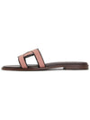 Women's Chain Flat Slippers Pink - TOD'S - BALAAN 4