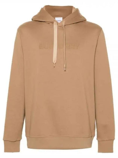 Logo Print Ansdell Hoodie Beige - BURBERRY - BALAAN 2