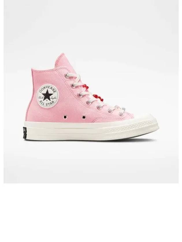 Chuck 70 DIY Beads High Top Sneakers Pink - CONVERSE - BALAAN 2