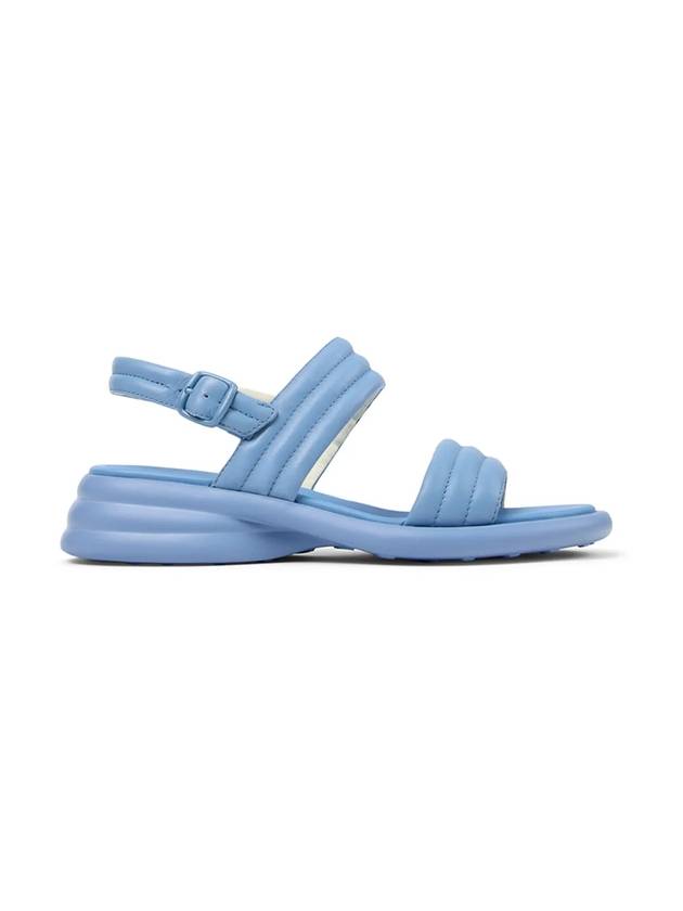 Spiro 2 Strap Leather Sandals Blue - CAMPER - BALAAN 1