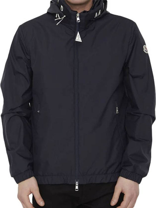 Beid Nylon Hoodie Windbreaker Navy - MONCLER - BALAAN 2