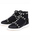 S Rockstud High Top Sneakers PW2S0F81 FTI 0VP - VALENTINO - BALAAN 1