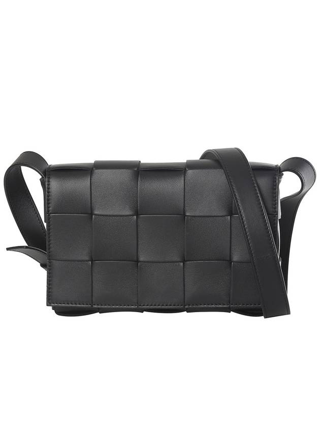 Intrecciato Cassette Cross Bag Black - BOTTEGA VENETA - BALAAN 2