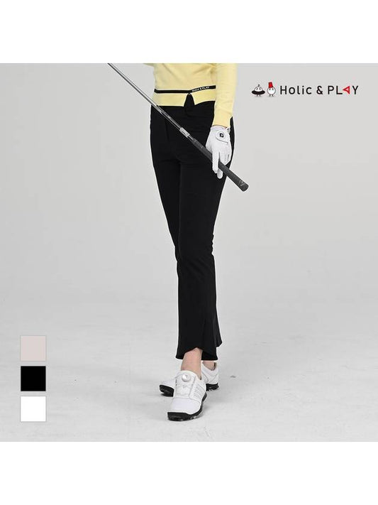 diagonal slit bootcut pantsHB1WPT001 - HOLIC&PLAY - BALAAN 1