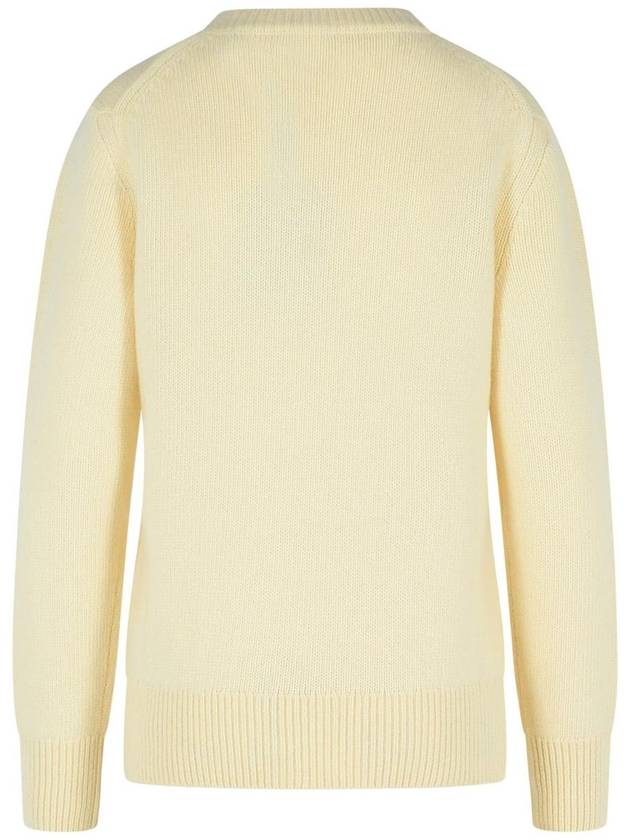 Burberry Cream Wool Blend Sweater - BURBERRY - BALAAN 3