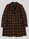 Wool blend houndstooth half coat CO114 - IKALOOOK - BALAAN 4