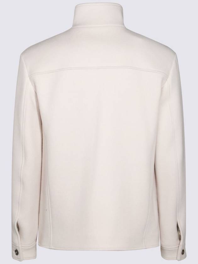 Eleventy White Wool Casual Jacket - ELEVENTY MILANO - BALAAN 2