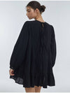 CanCan Long Sleeve One Piece Black - MANAVIS7 - BALAAN 4