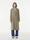 European double long coat beige - VOYONN - BALAAN 1