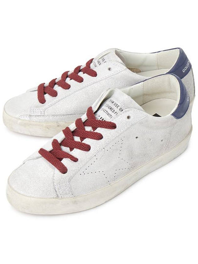 Superstar Glitter Low Top Sneakers Silver - GOLDEN GOOSE - BALAAN 2