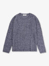 Popover Round Neck Knit Top Stormy Blue - OUR LEGACY - BALAAN 2